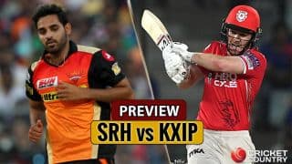Sunrisers Hyderabad (SRH) vs Kings XI Punjab  (KXIP) Match 19, Preview: SRH, KXIP eye victory after consecutive losses